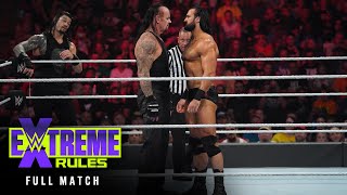 FULL MATCH Undertaker amp Roman Reigns vs Drew McIntyre amp Shane McMahon WWE Extreme Rules 2019 [upl. by Attenauqa]