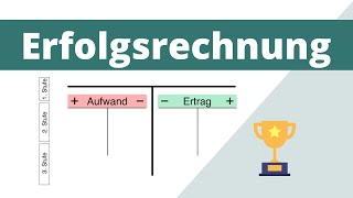 Dreistufige Erfolgsrechnung einfach erklärt  Kontenform amp Staffelform [upl. by Hsuk]