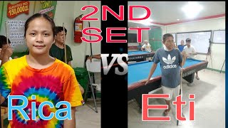 REMATCH babaeng tirador Rica Rendal vs Mang ETI 10balls parehas R7 bet 2200 051823 [upl. by Auohc]