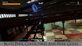 Tony Hawks Pro Skater 1  2  Skate Park Collectibles and Park Goals [upl. by Eannaj]