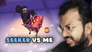 which is better  The hider or The seeker scary hide and seek Roblox funnygame roblox gaming [upl. by Innej]