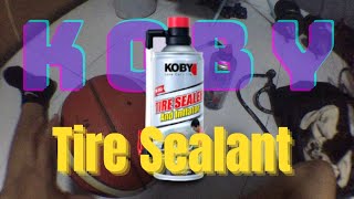 Koby Tire Sealant para sa butas na bola 🏀 [upl. by Paluas]