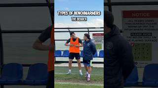 Types of Football Benchwarmers 🤣 [upl. by Aleehs]