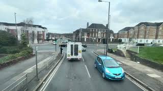 Full Journey on London Bus Route 288 Queensbury Morrisons to Broadfields Estate  ADE40432YX12GHU [upl. by Oirrad607]