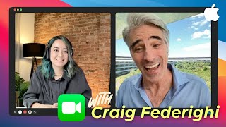 FaceTime with Craig Federighi On boundaries creativity and morning routines✨ [upl. by Adnical]