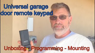 Garage Remote Keypad Install [upl. by Remliw682]