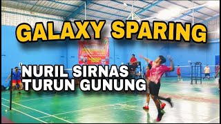 PEMAIN SIRNAS TURUN GUNUNG II SPARING PB GALAXY BEKASI VS PB MUTIARA CAKUNG DI GOR BARAYA BEKASI [upl. by Yllas96]