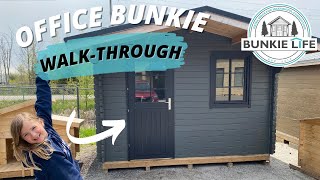 Bunkie Life Home Office Bunkie Walkthrough [upl. by Anaid]