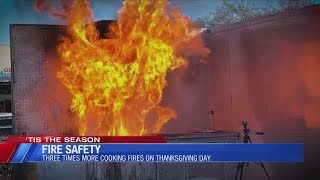 Biden pardons Turkeys in DC Thanksgiving turkey cooking safety [upl. by Yoong]