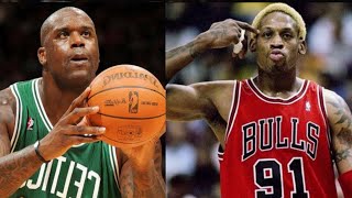 🏀💥 Rodman vs Shaq  The Endless Battle on the Hardwood 🥊🌟 Triple Double Tv [upl. by Cairns746]