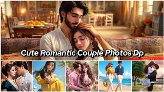 Cute Romantic Couple Goals  Viral cartoon couple image  Couple Photo Pose Wallpaper Ready4Style [upl. by Gariepy]