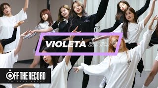 SPECIAL VIDEO IZONE 아이즈원  비올레타 Violeta Dance Practice Close up Ver [upl. by Violette]