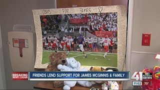 Friends lend support for James McGinnis and family [upl. by Notac426]