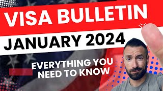 Good News January 2024 Visa Bulletin Explained [upl. by Gerhardine]