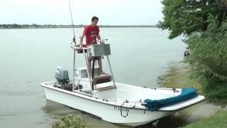 1999 Carolina Skiff With Custom Tower 60hp Yamaha [upl. by Rafaelita848]