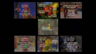 Barney Remix Credits With Audio More Barney Songs2 [upl. by Anilorak318]