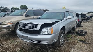 2003 Cadillac Hearse at UPull Salvage Yard in Minnesota [upl. by Dlanor]