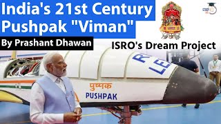 Viral Video of India’s Pushpak Viman  ISRO’s Dream Project  By Prashant Dhawan [upl. by Tedie]