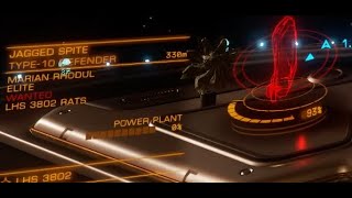 Short Range Railgun moment  Elite Dangerous [upl. by Eniahpets312]