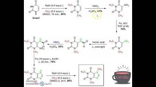 Uracil to Caffeine Synthesis [upl. by Welcome316]