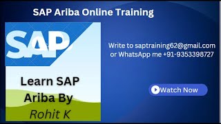 SAP Ariba Sourcing Process [upl. by Duvall890]