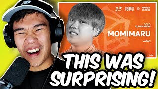 SXIN Reacts  momimaru 🇯🇵  GRAND BEATBOX BATTLE 2023 WORLD LEAGUE  Solo Elimination [upl. by Nalyak]