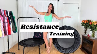 30min Resistance Training Rebounder Workout Safe for Joints and All Ages [upl. by Bierman]