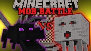 ENDER DRAGON VS GHAST  Minecraft Mob Battles  Arena Battle [upl. by Enilekaj]