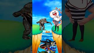 যা মনস্টার জলে । Bangla cartoon Mojar golpo shorts [upl. by Johm]