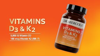 Dr Mercola® Vitamins D3 amp K2 [upl. by Sidonnie]