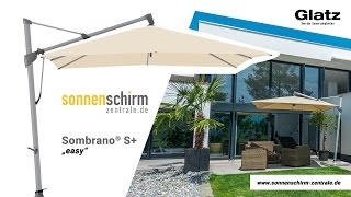 Ampelschirm SOMBRANO easy von Glatz [upl. by Loos]