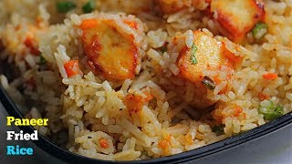 Paneer Fried Rice  పనీర్ ఫ్రైడ్ రైస్  Chinese Style Fried Rice  Tasty Chinese Food [upl. by Genvieve]