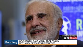 Icahn Slams Occidentals Anadarko Deal in Quest to Win Four Board Seats [upl. by Atirak]