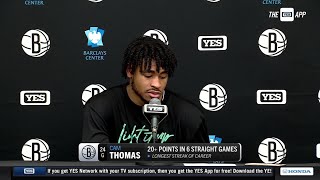 Cam Thomas scores 25 points against Pelicans [upl. by Ninnette]