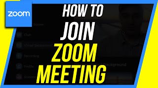 How to Join a Zoom Meeting [upl. by Maudie483]