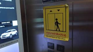 MITSUBISHI SERVICE ELEVATOR LIFT STANDARD 24  CENTRAL PINKLAO BANGKOK KRUNG THEP THAILAND A [upl. by Namijneb]