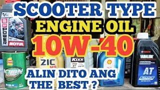 BEST SCOOTER TYPE ENGINE OIL 10W40 [upl. by Gallard]