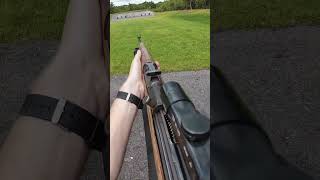 WWII German Gewehr 43 w ZF4 Optic POV firing [upl. by Victorine]