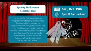 Spooky Classical Jazz with the Paul Joseph Trio [upl. by Rad442]