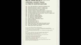 MGS2 SUS WE  quotMetal Gear Solidquot Main Theme Document Remix [upl. by Lattie]