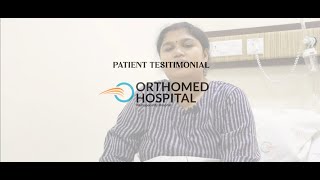 LifeChanging Vertigo Treatment Mrs Akshayas Recovery at Orthomed Hospital [upl. by Rinum31]