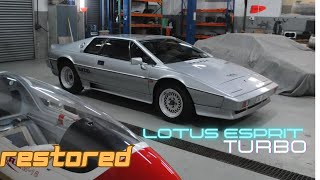 Lotus Esprit turbo restoration [upl. by Aihceyt]