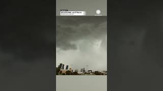 Severe Thunderstorms Strike Melbourne Australia [upl. by Koenig]