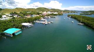 La Parguera Lajas Puerto Rico Part 1 Drone Video [upl. by Giovanni]