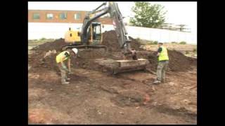 Dig Hungate Machine clearing Block H2 May 2008 113 [upl. by Ahseiuqal972]