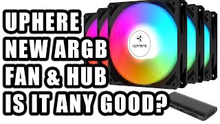 Uphere RGB Fans Installation Tutorial [upl. by Modestine]