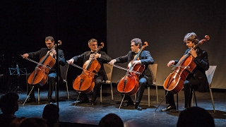 Prague Cello Quartet ve Studiu live [upl. by Evelc]