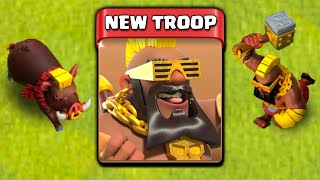 New Super Hog Rider Explained Clash of Clans [upl. by Ahsienak666]