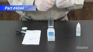 Testing for Glutaraldehyde Using Taylor’s K1186 [upl. by Beard]