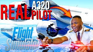 Real A320 Pilot Plays Microsoft Flight Simulator 2020  Realistic 2 HOUR A320 NEO Full Flight in 4K [upl. by Rubliw968]